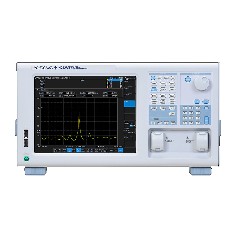 AQ6375E長波光譜分析儀1200至2400 nm和1000至2500 nm