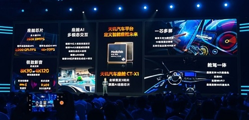 聯發科全球首發3nm旗艦汽車座艙芯片CT-X1,車圈最強性能超高通驍龍8295 30%