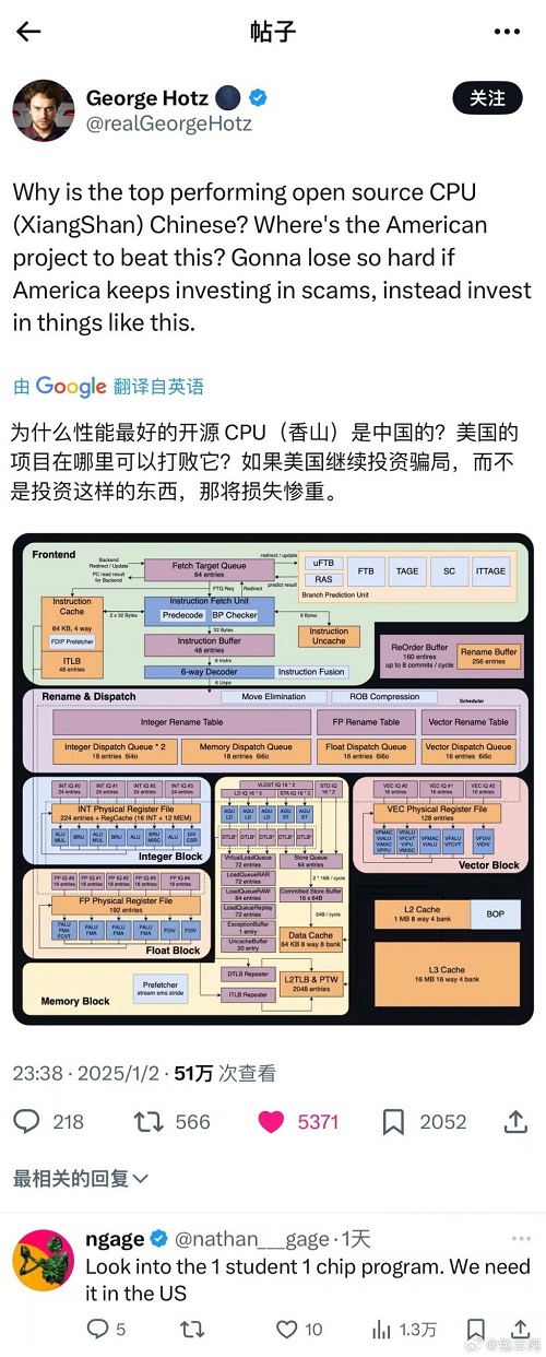 國產開源芯片香山陷入PPT造芯疑云？